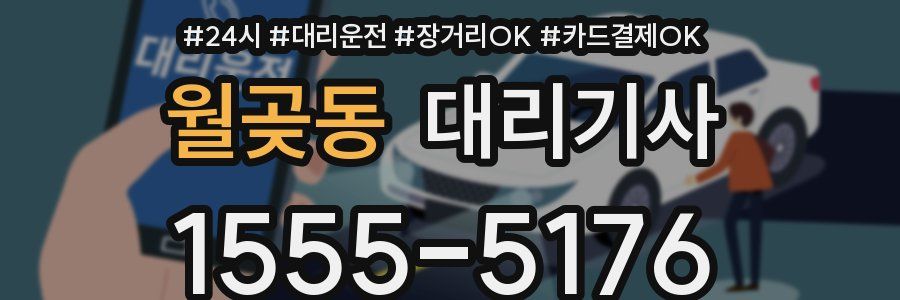 월곶동 대리기사