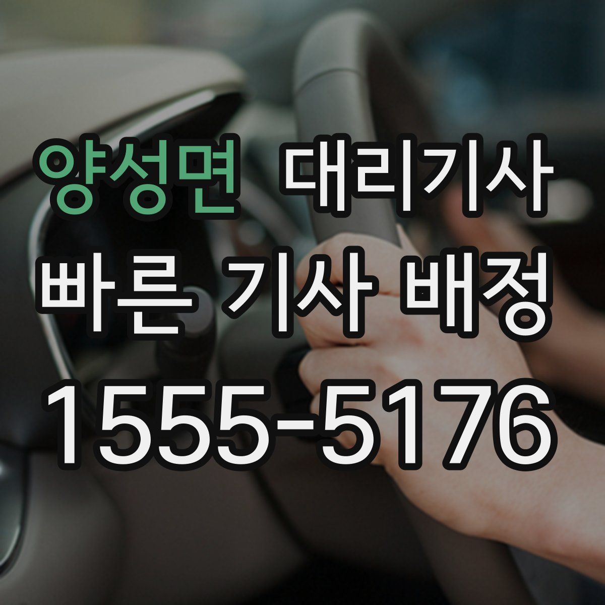 양성면 대리기사