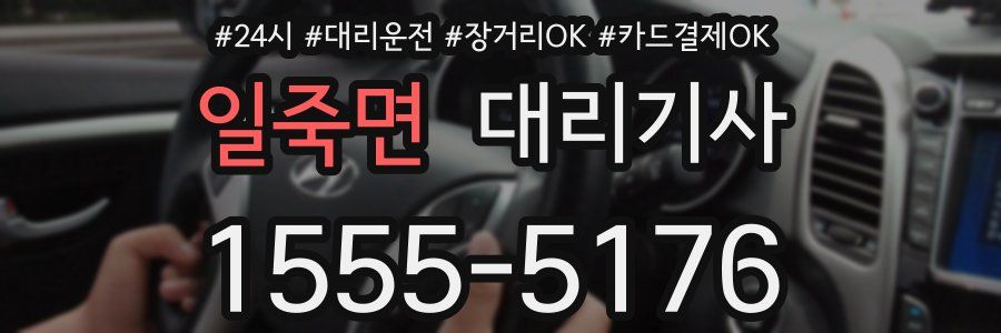 일죽면 대리기사