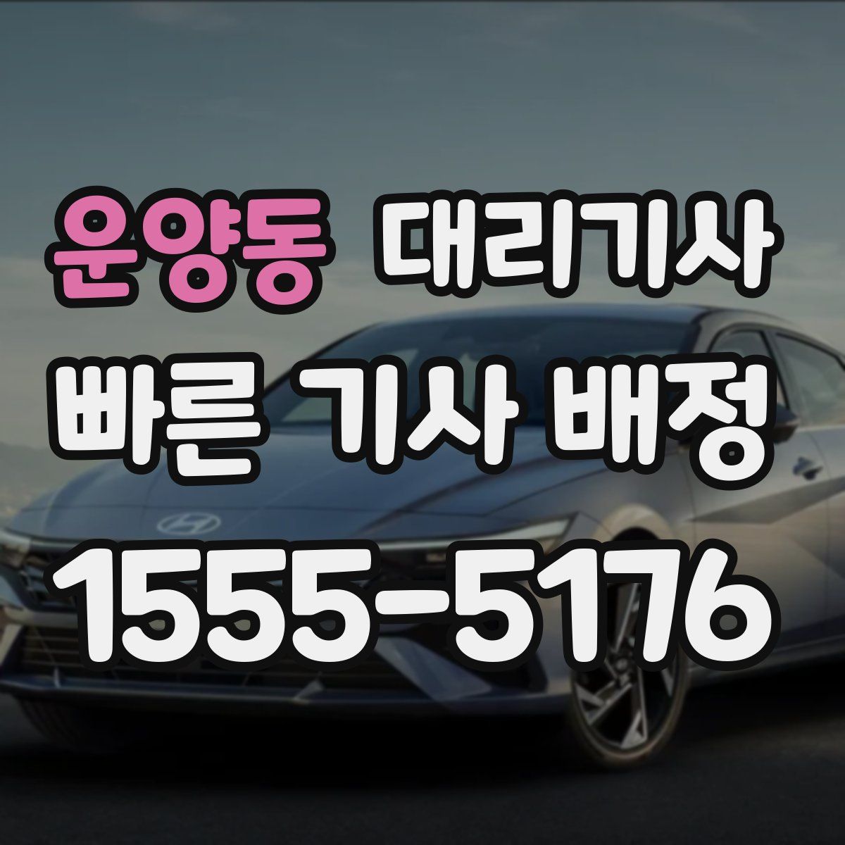 운양동 대리기사