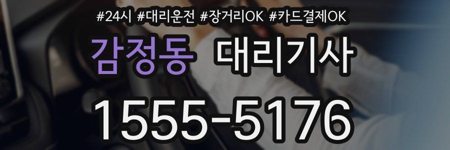 감정동 대리기사