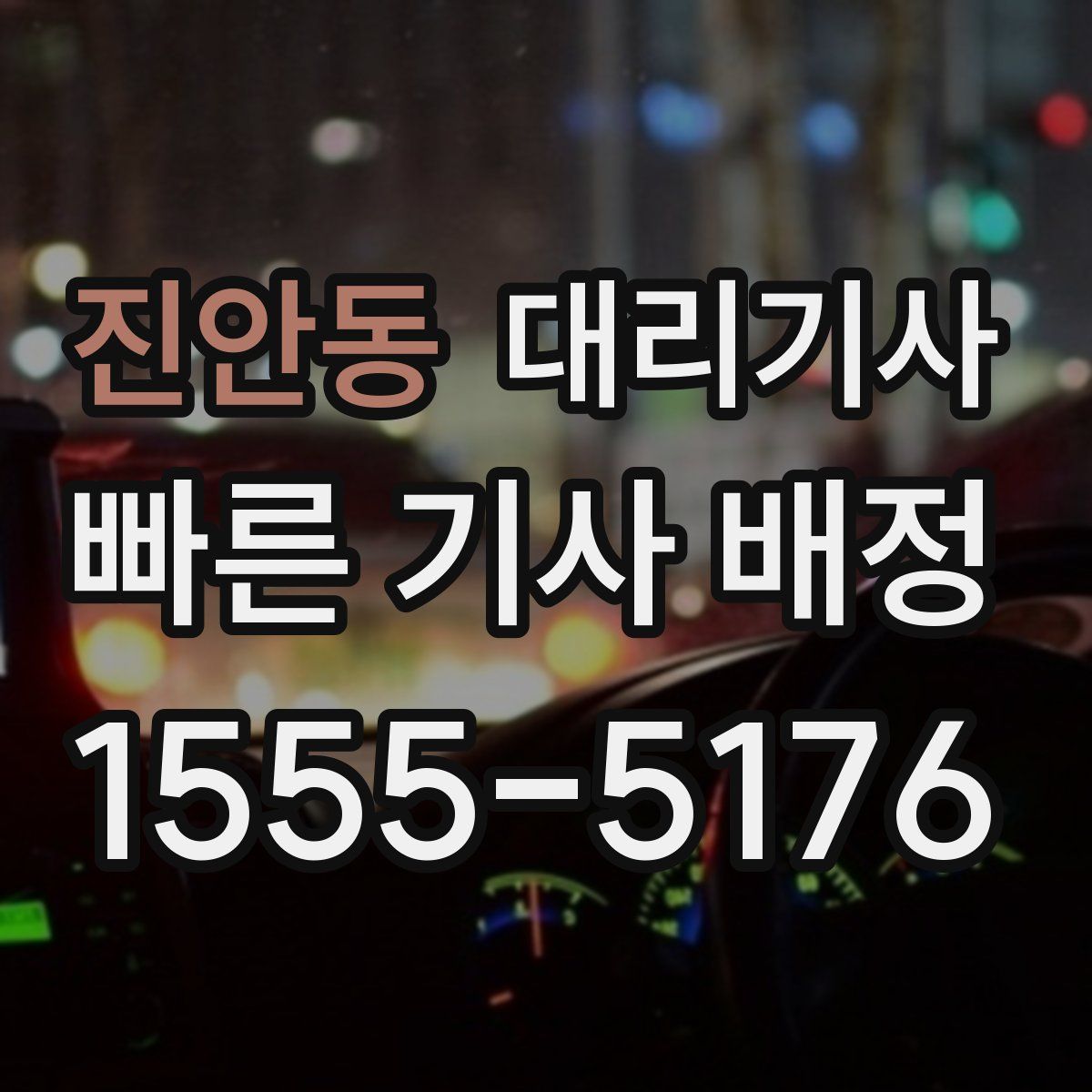 진안동 대리기사