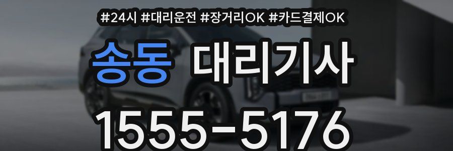 송동 대리기사