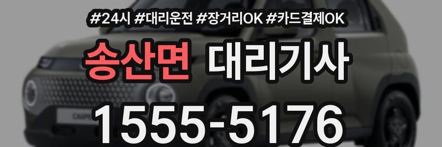 송산면 대리기사