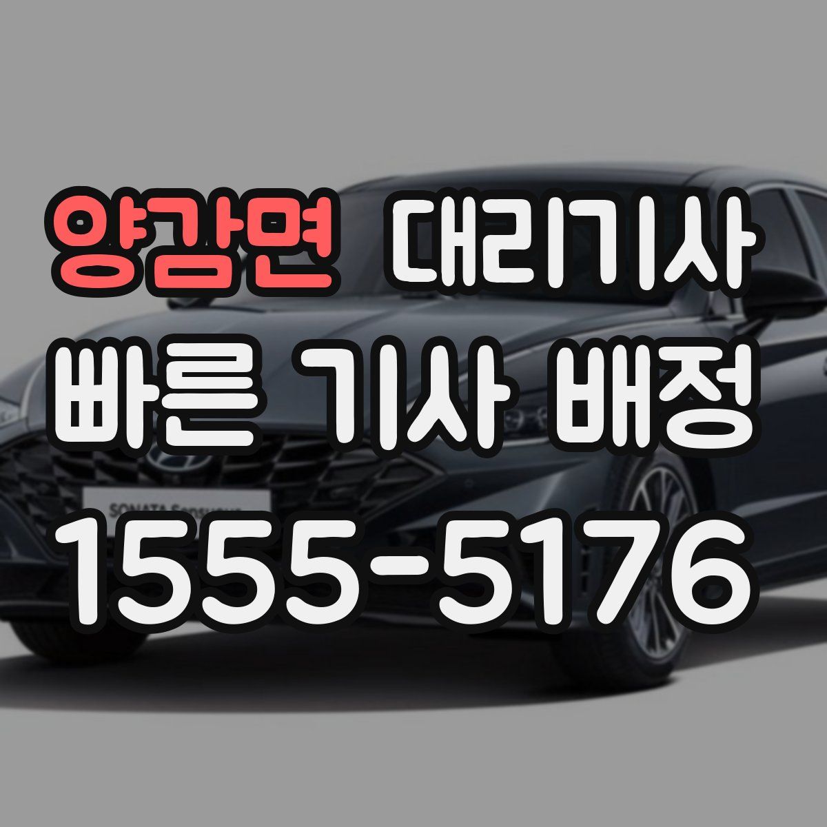 양감면 대리기사