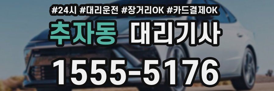 추자동 대리기사