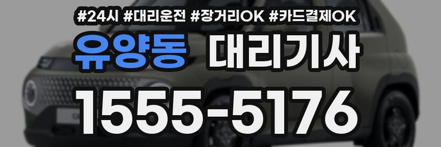 유양동 대리기사