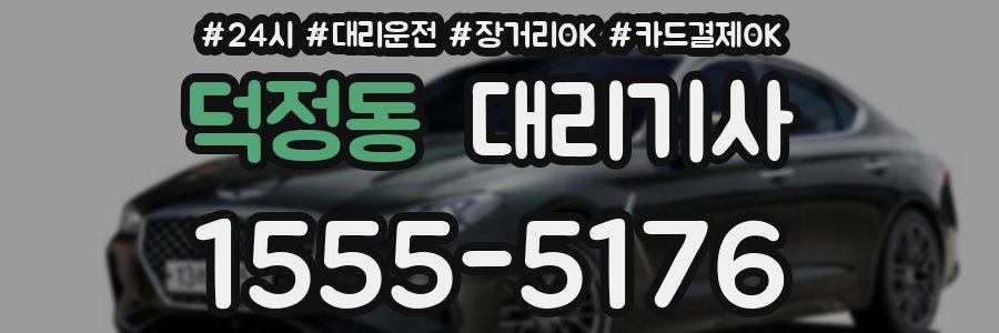 덕정동 대리기사