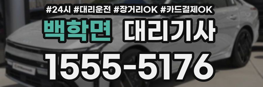 백학면 대리기사
