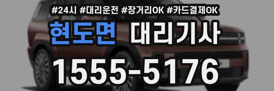 현도면 대리기사