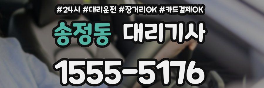 송정동 대리기사