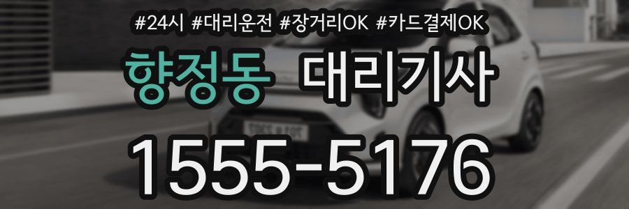 향정동 대리기사