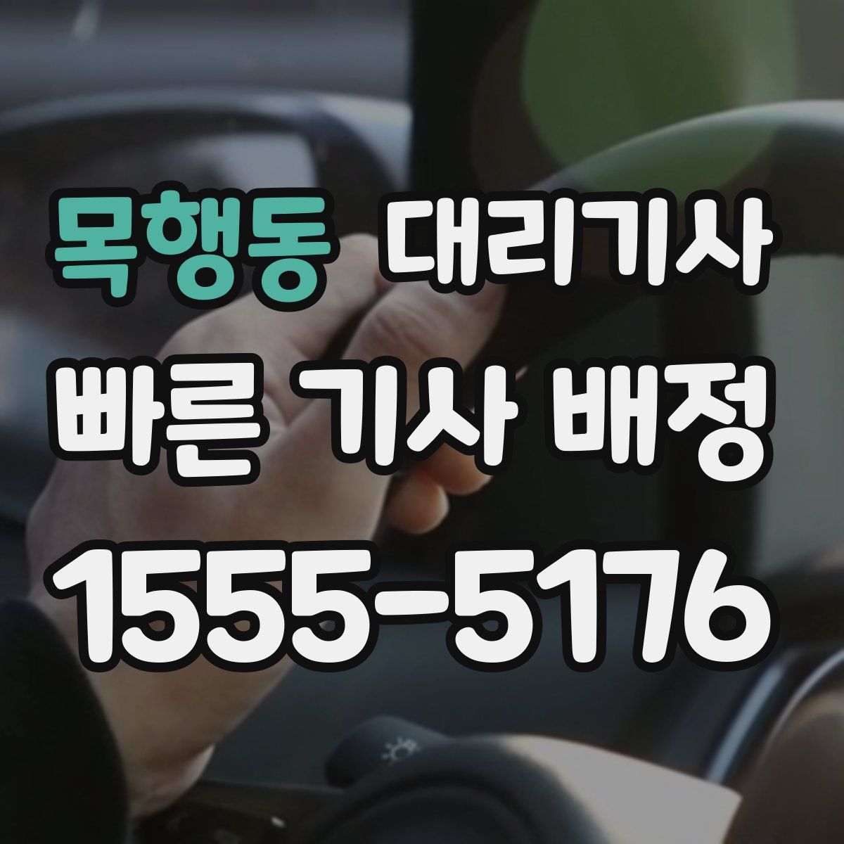 목행동 대리기사