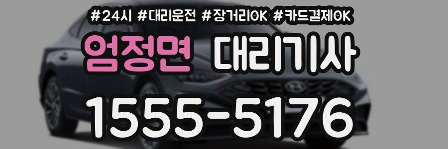 엄정면 대리기사