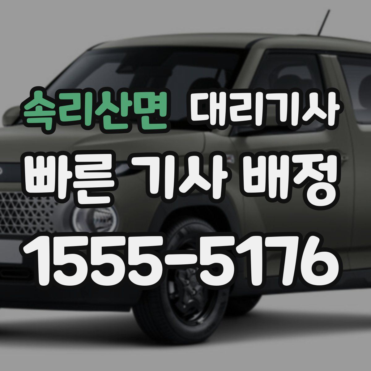 속리산면 대리기사