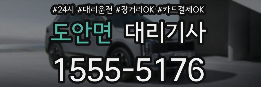 도안면 대리기사