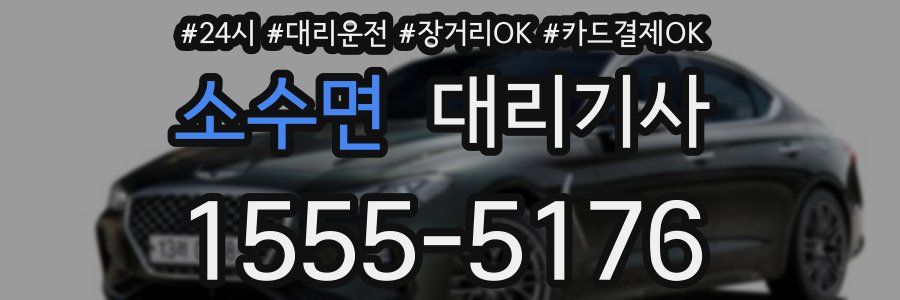 소수면 대리기사