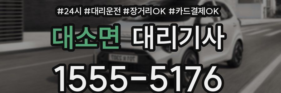 대소면 대리기사