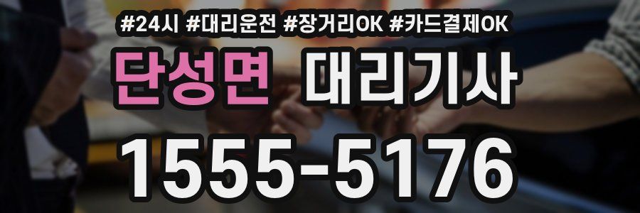 단성면 대리기사