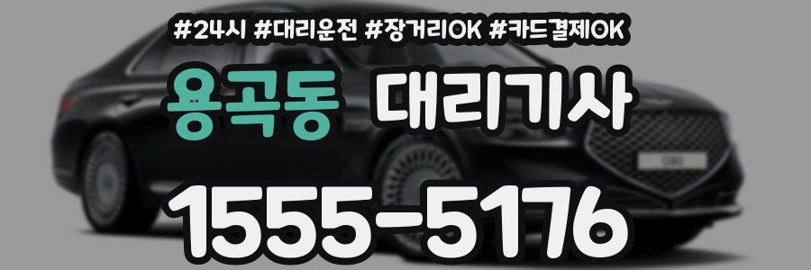 용곡동 대리기사