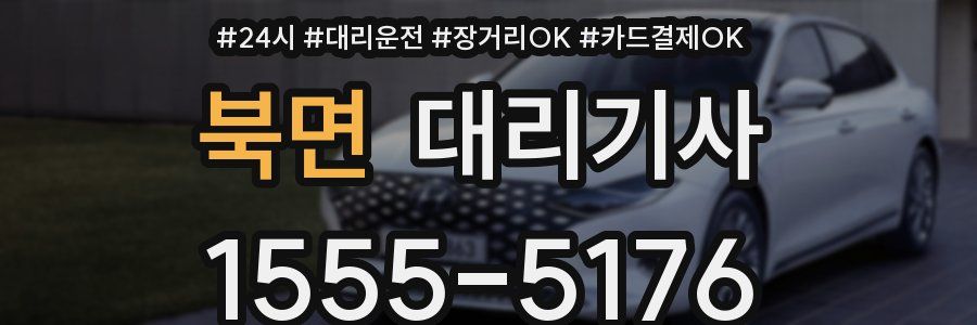 북면 대리기사