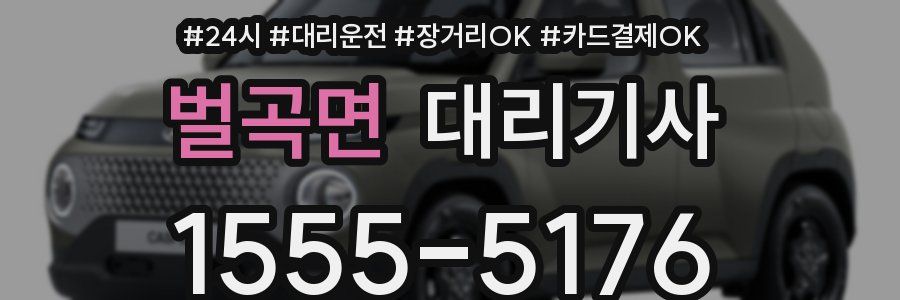 벌곡면 대리기사