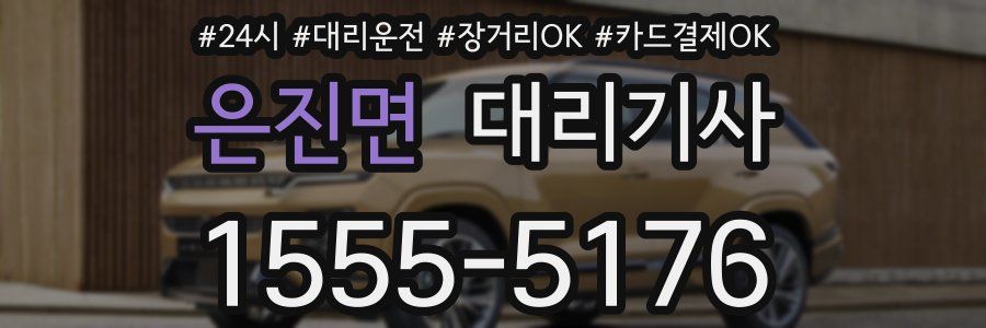 은진면 대리기사