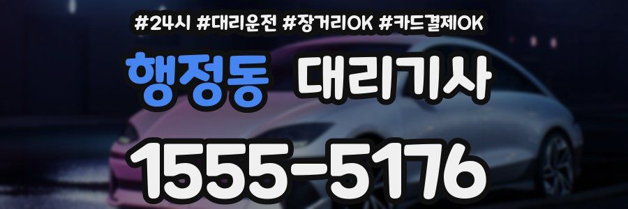 행정동 대리기사
