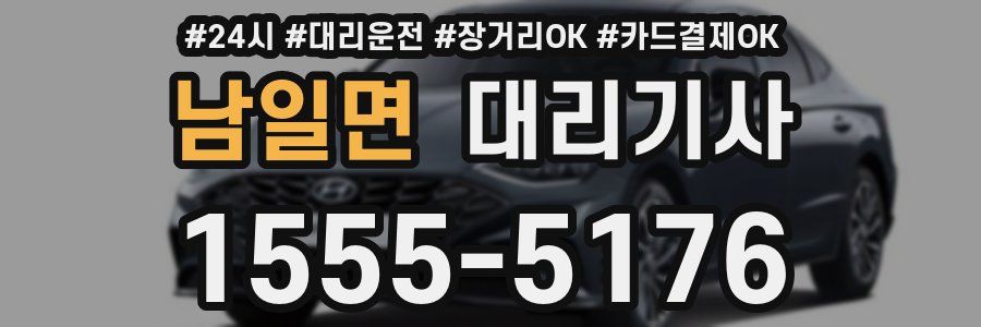 남일면 대리기사