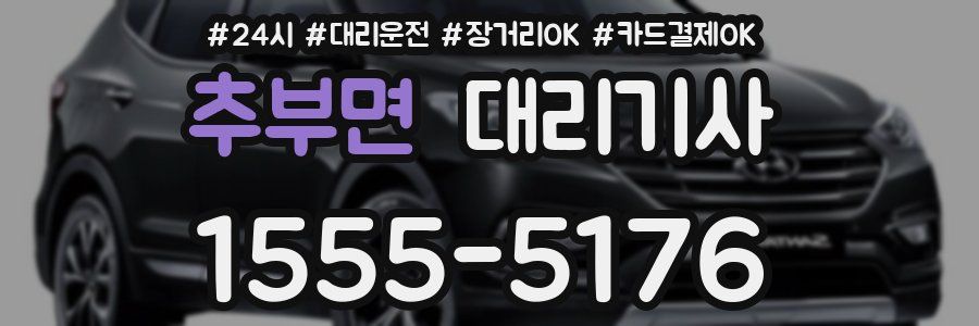 추부면 대리기사