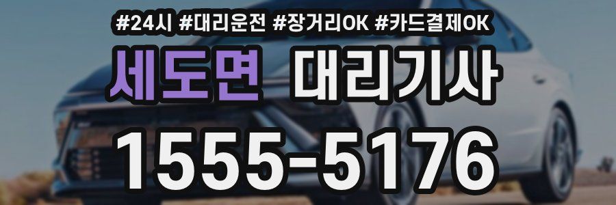 세도면 대리기사