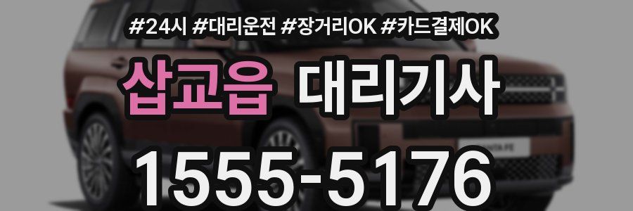 삽교읍 대리기사