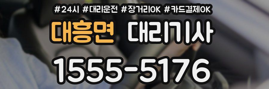 대흥면 대리기사