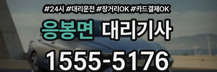 응봉면 대리기사