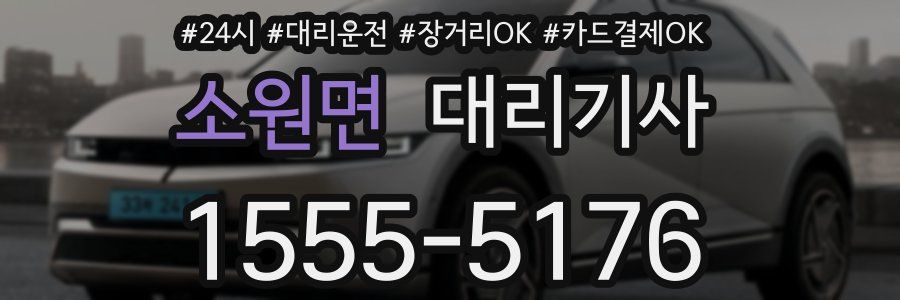 소원면 대리기사