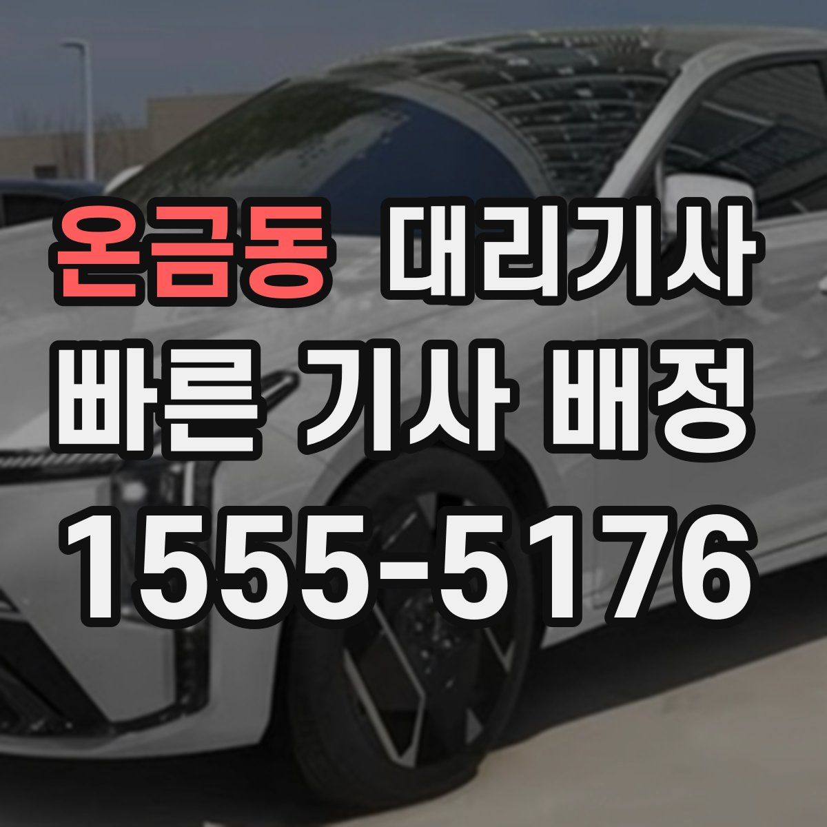 온금동 대리기사
