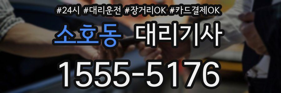 소호동 대리기사