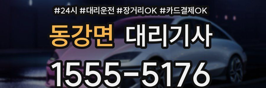 동강면 대리기사