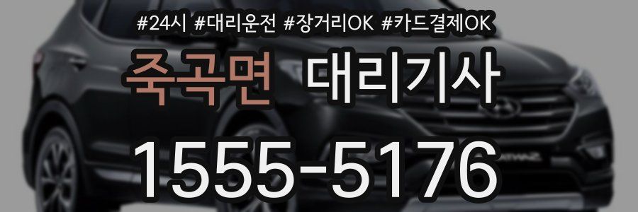 죽곡면 대리기사