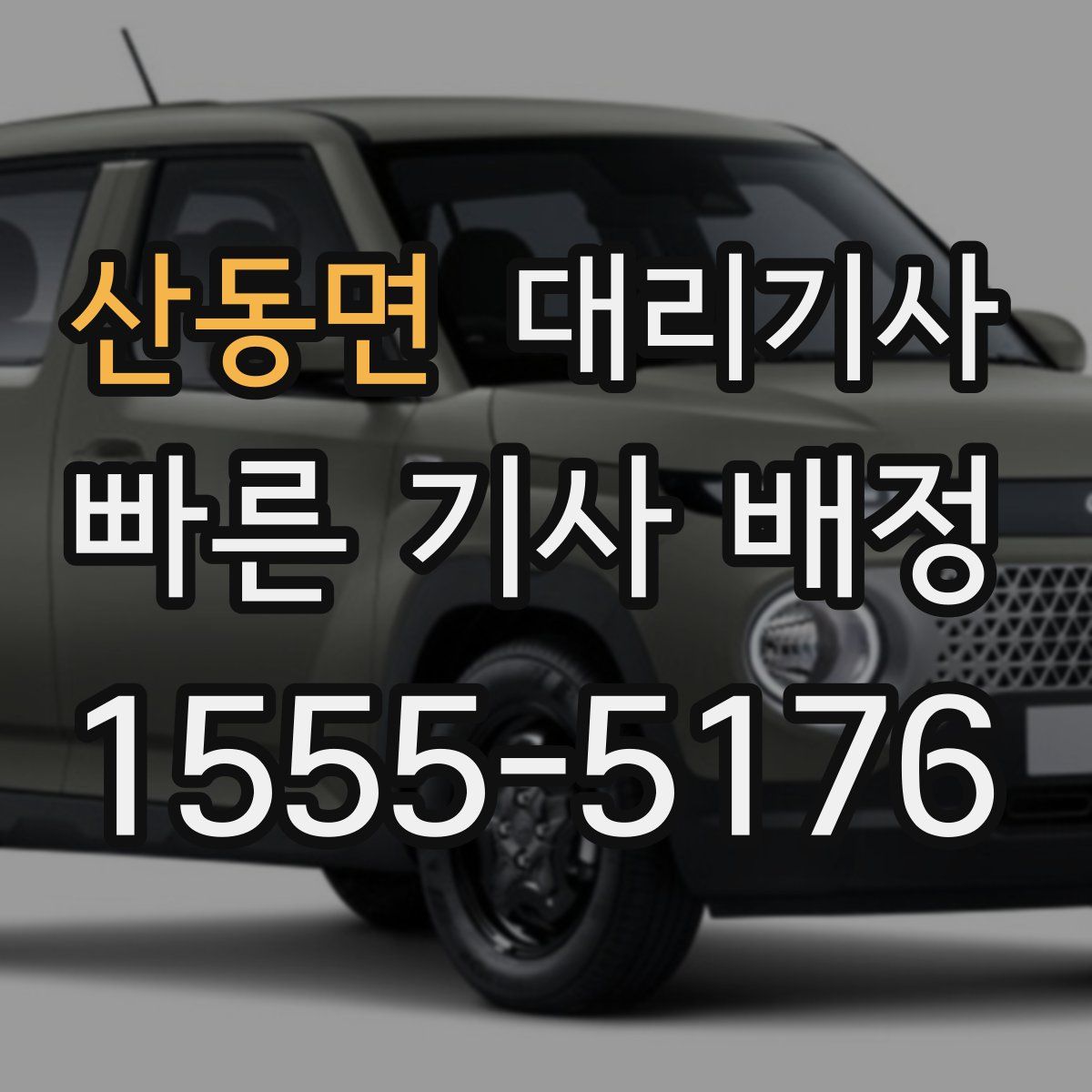 산동면 대리기사