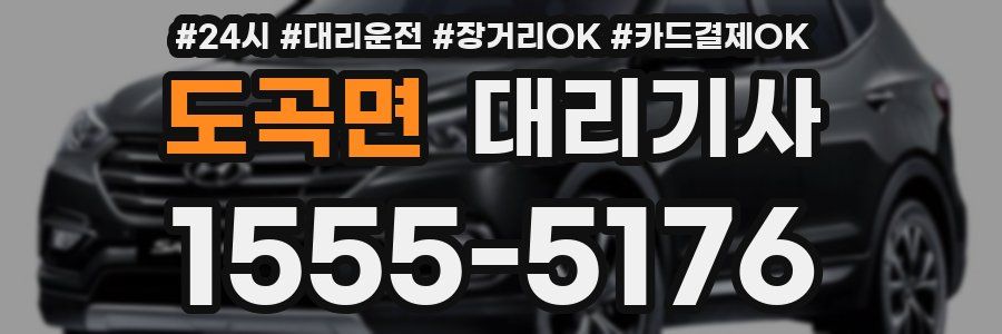 도곡면 대리기사
