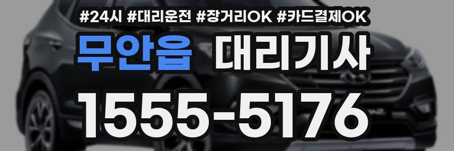 무안읍 대리기사