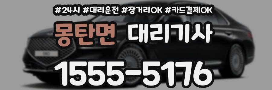 몽탄면 대리기사