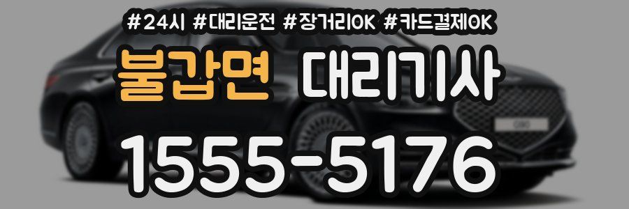 불갑면 대리기사
