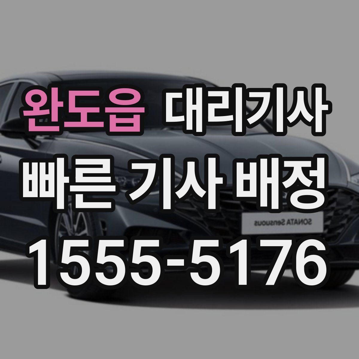완도읍 대리기사