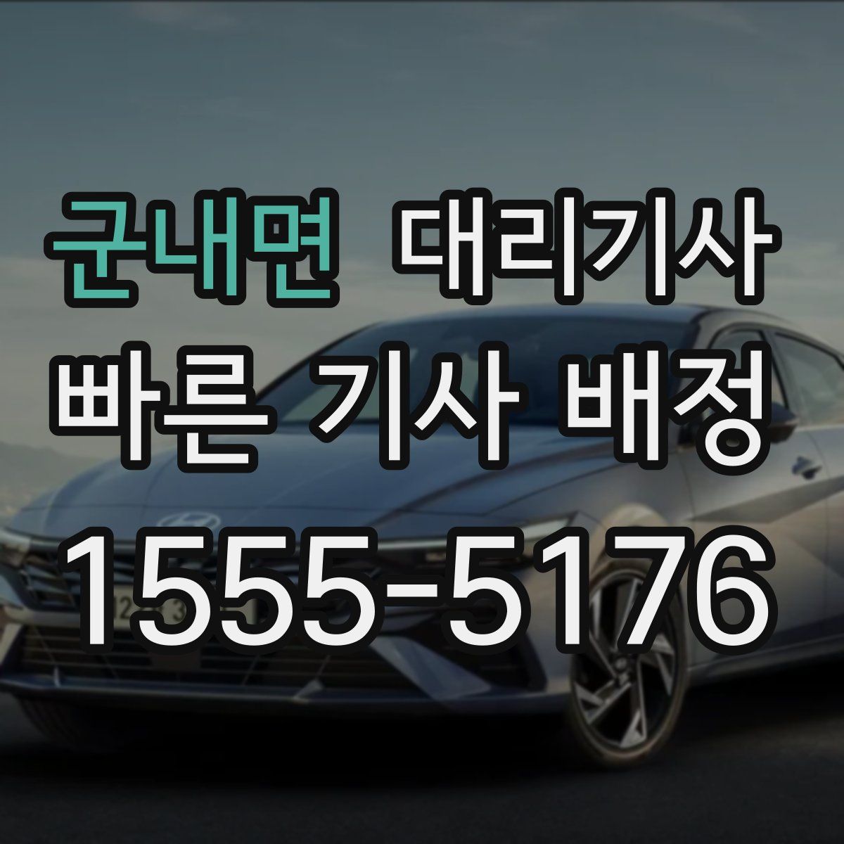 군내면 대리기사