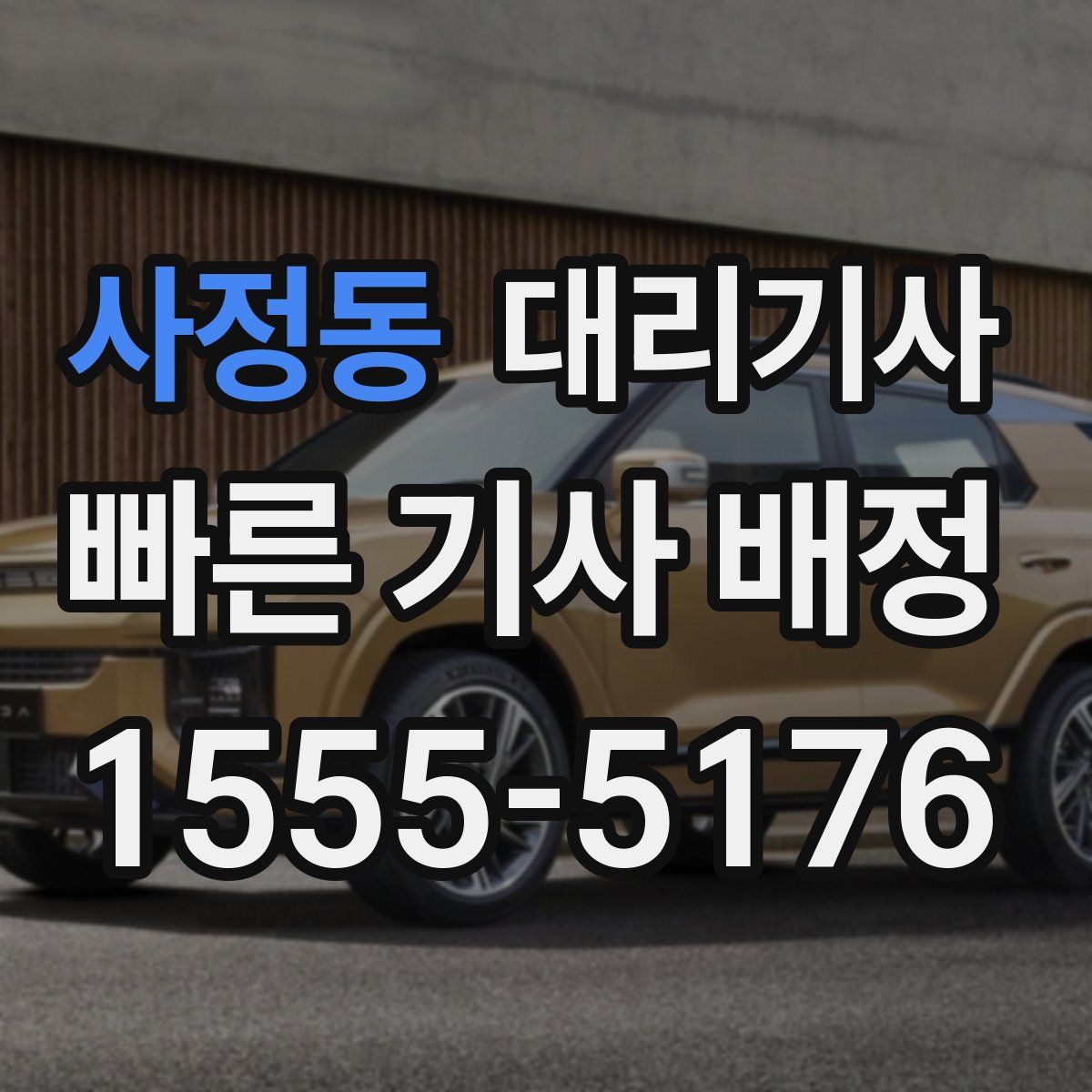 사정동 대리기사
