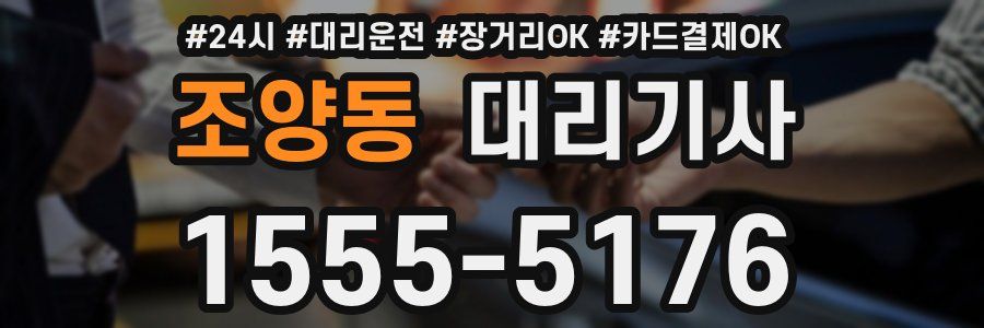 조양동 대리기사