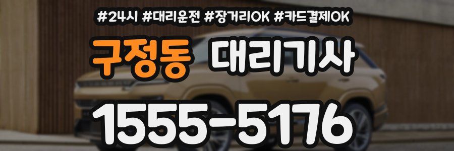 구정동 대리기사