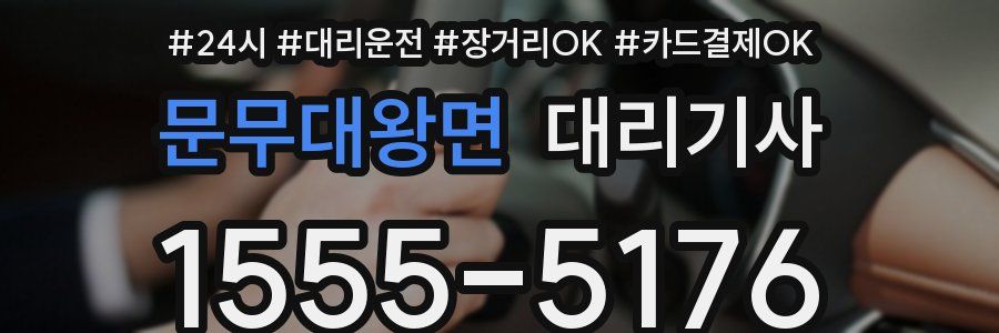 문무대왕면 대리기사